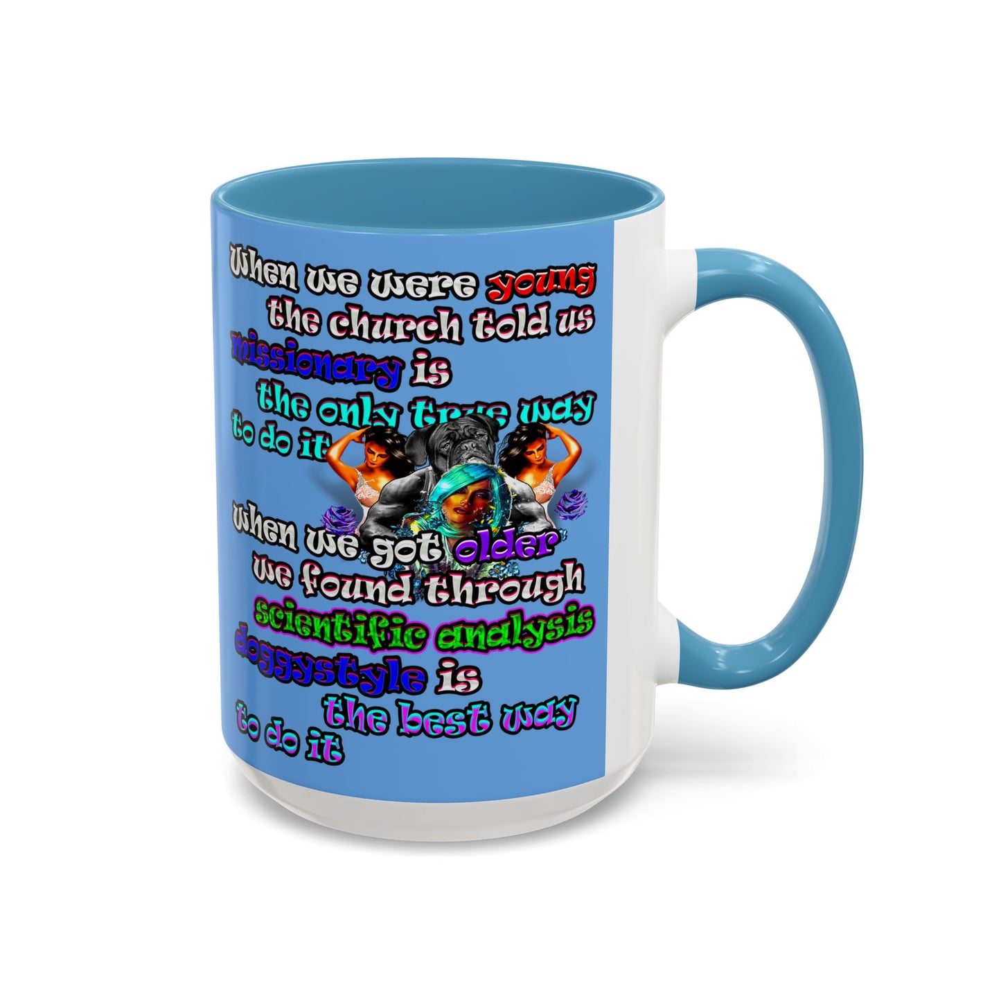 doggystyle - Accent Mug (light blue)