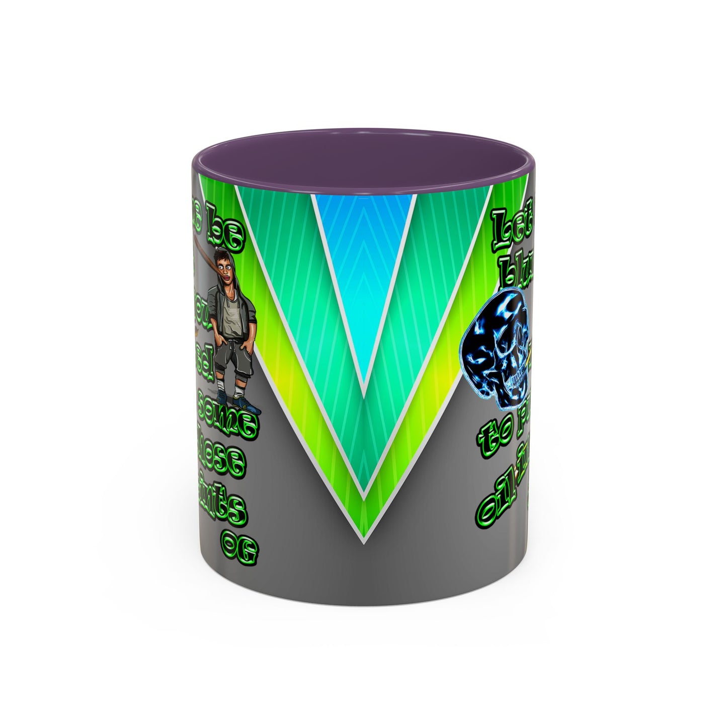og - Accent Mug (rainbow split)
