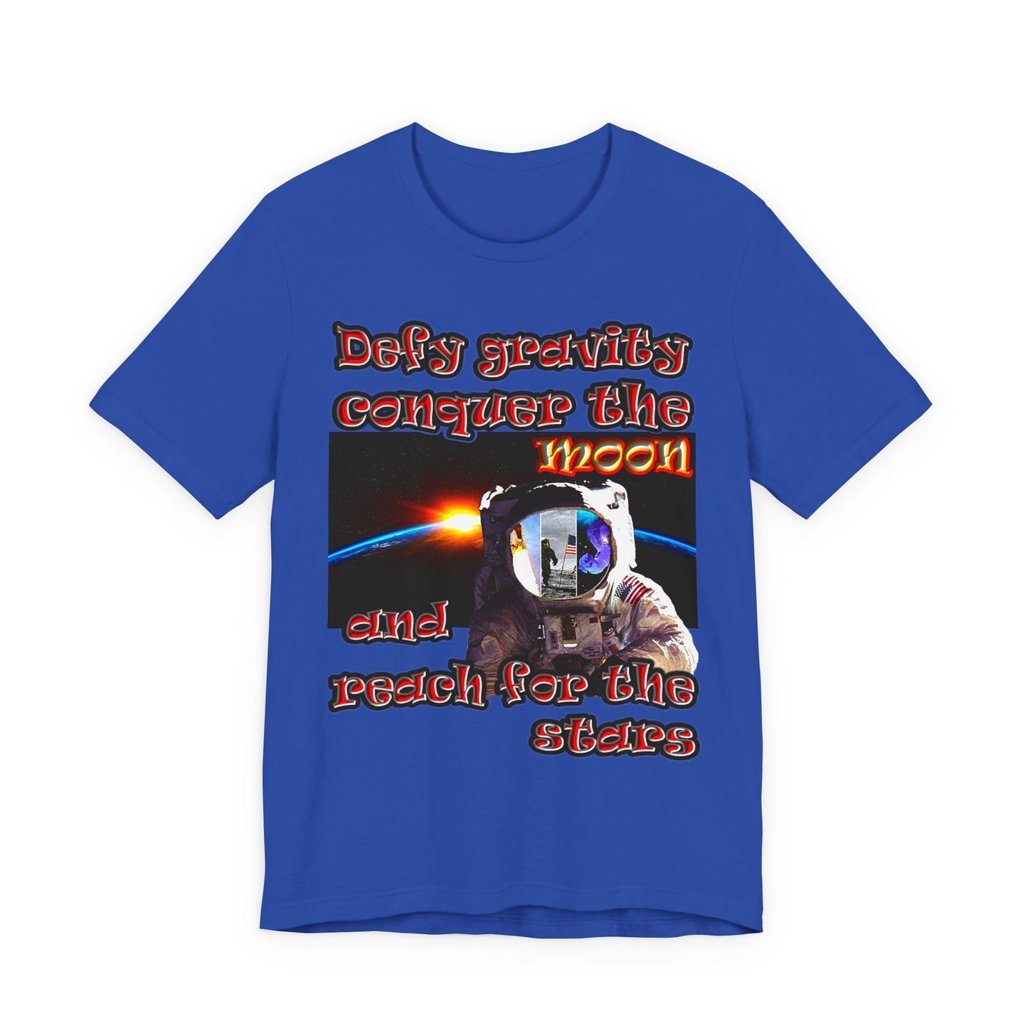 defy conquer reach - Unisex Jersey Short Sleeve Tee