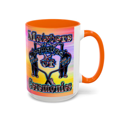 em cee squared - Accent Mug (color blur)