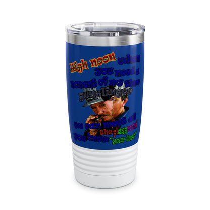 high noon - Ringneck Tumbler, 20oz (dark blue)