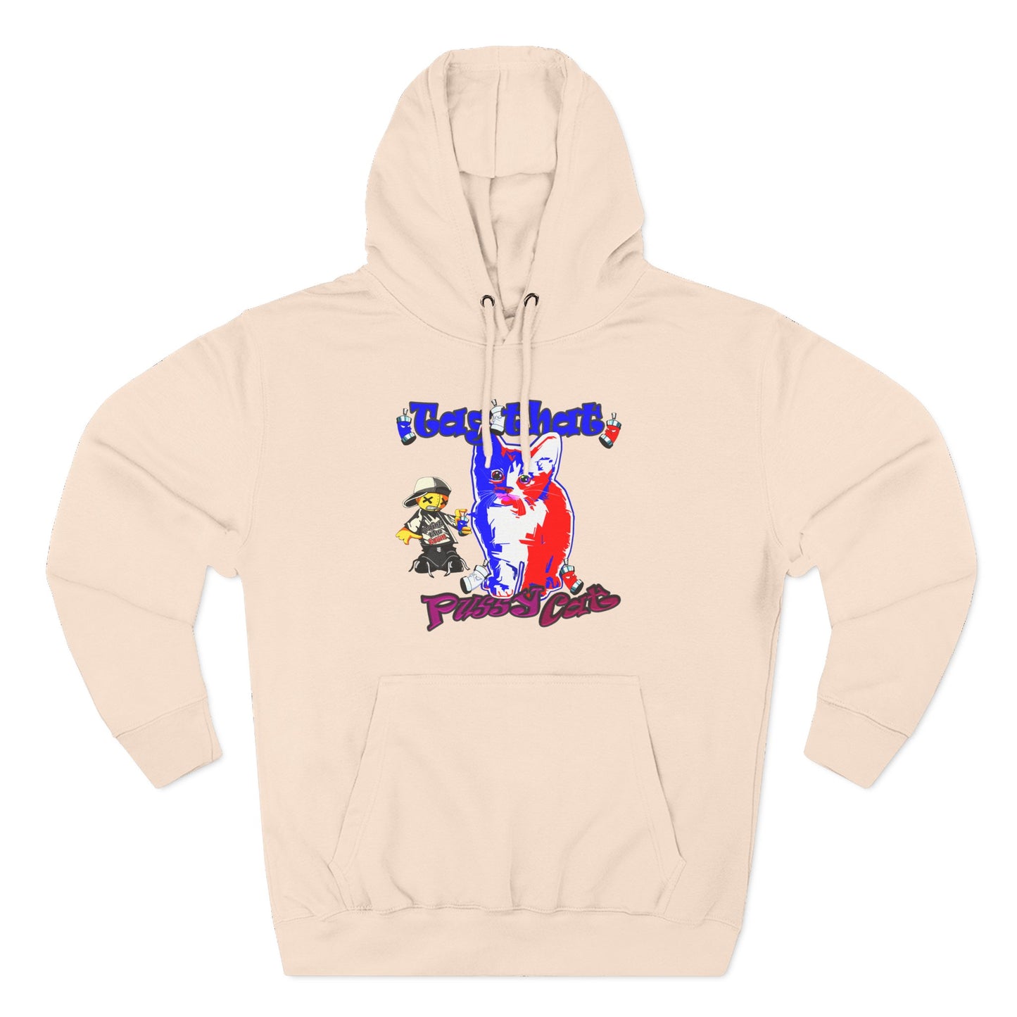 tag that - Three-Panel Fleece Hoodie