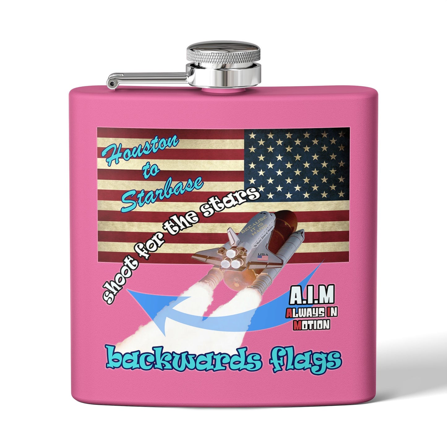 shoot for the stars - Stainless Steel Flask