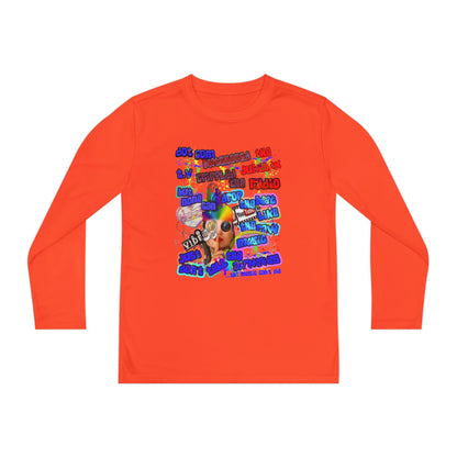 drop the beat - Youth Long Sleeve Competitor Tee