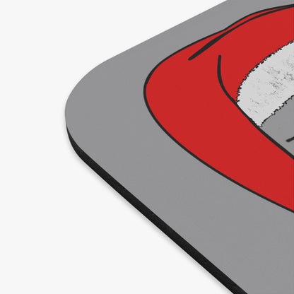 santa's shoes - Mouse Pad (Rectangle) (grey)