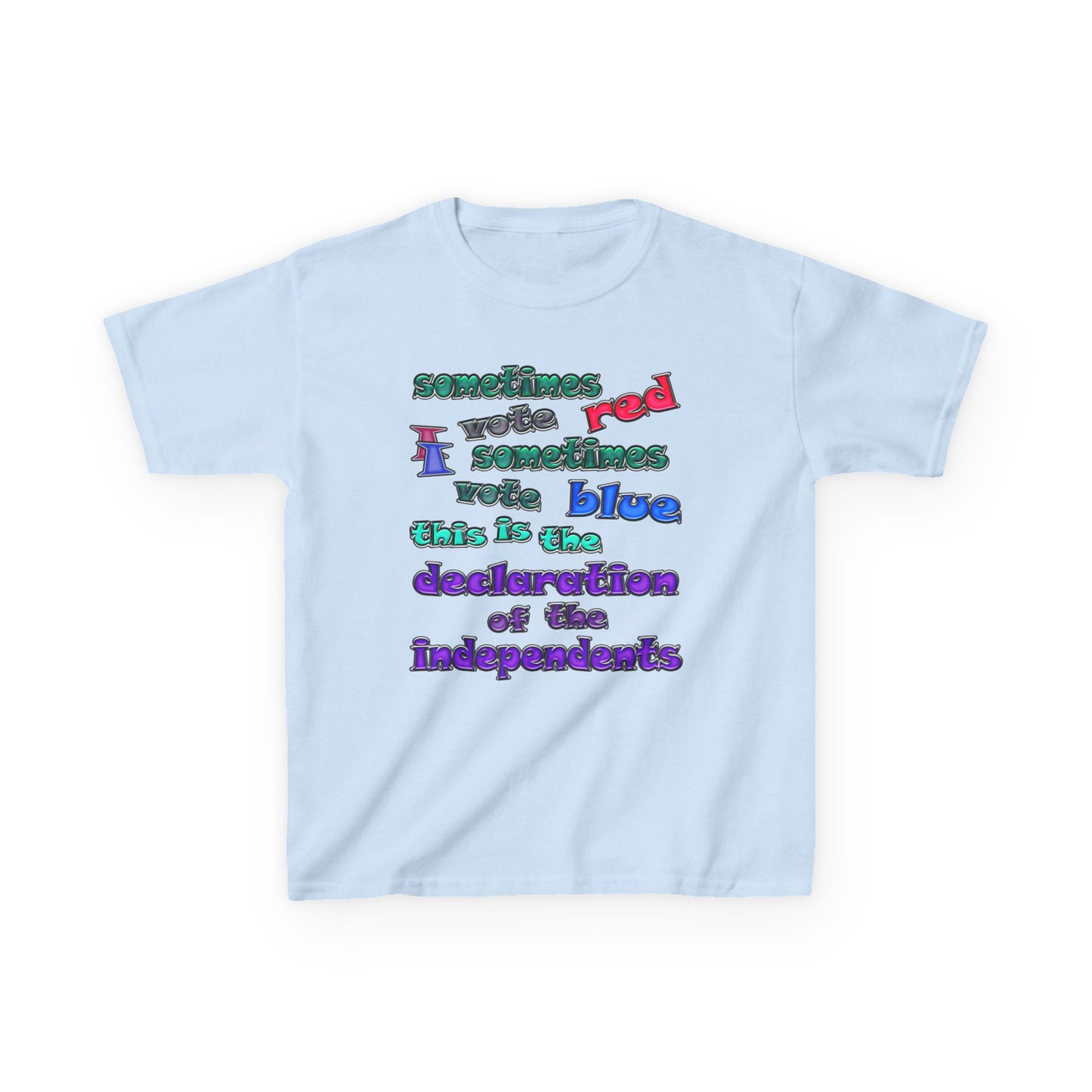 declaration of the independents - Kids Heavy Cotton™ Tee