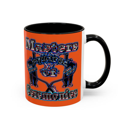 em cee squared - Accent Mug (orange)