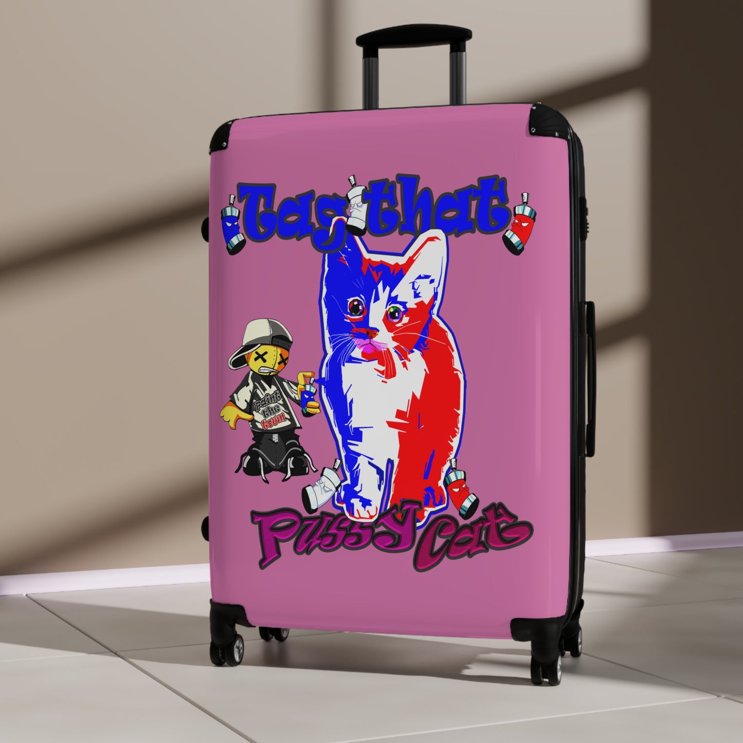 tag that - Suitcase (light pink)