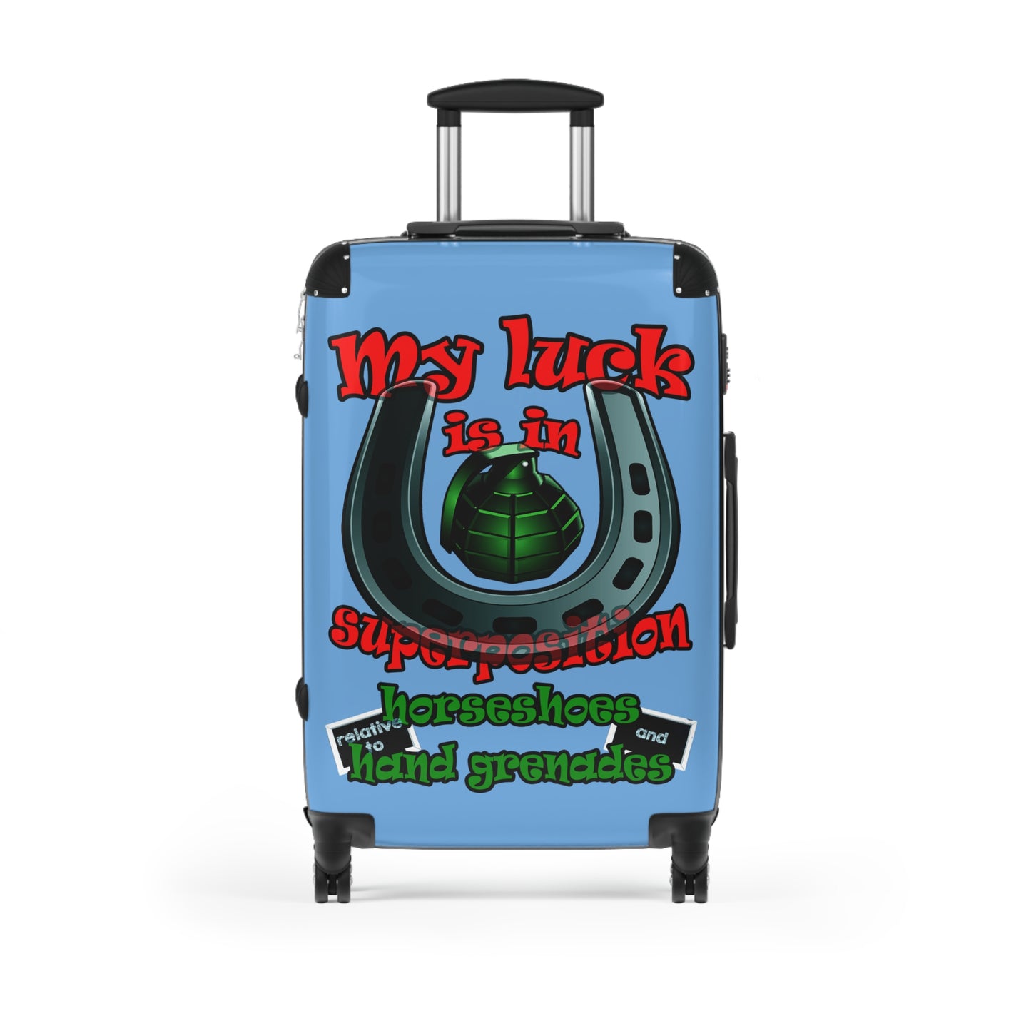 my luck - Suitcase (light blue)