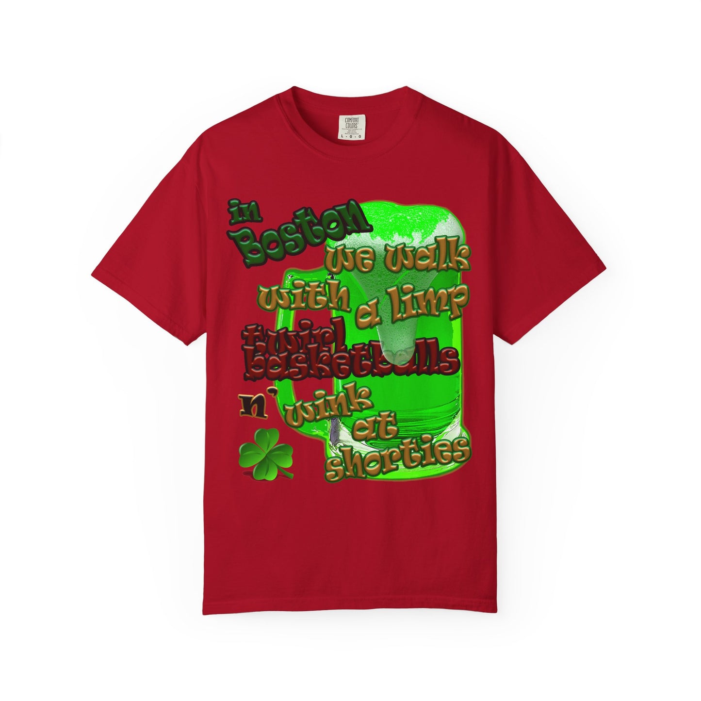 celtics logo - Unisex Garment-Dyed T-shirt
