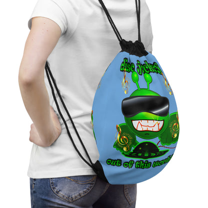disc jockey - Drawstring Bag (light blue)