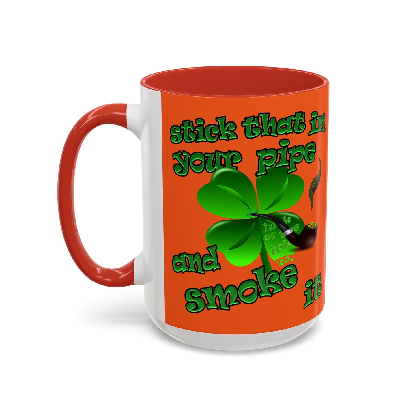 celtics logo - Accent Mug (orange)