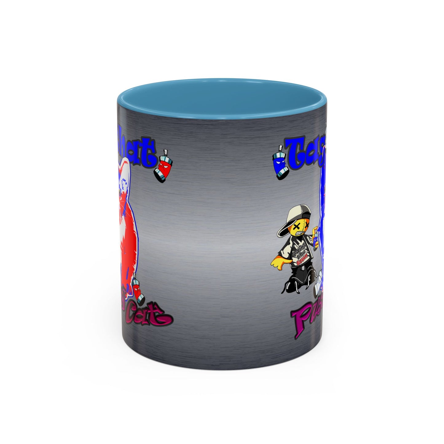 tag that - Accent Mug (brushed nickel)