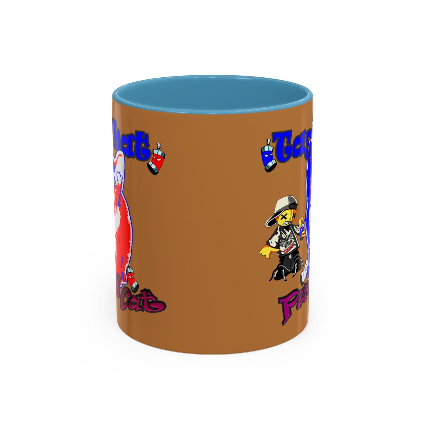 tag that - Accent Mug (light brown)