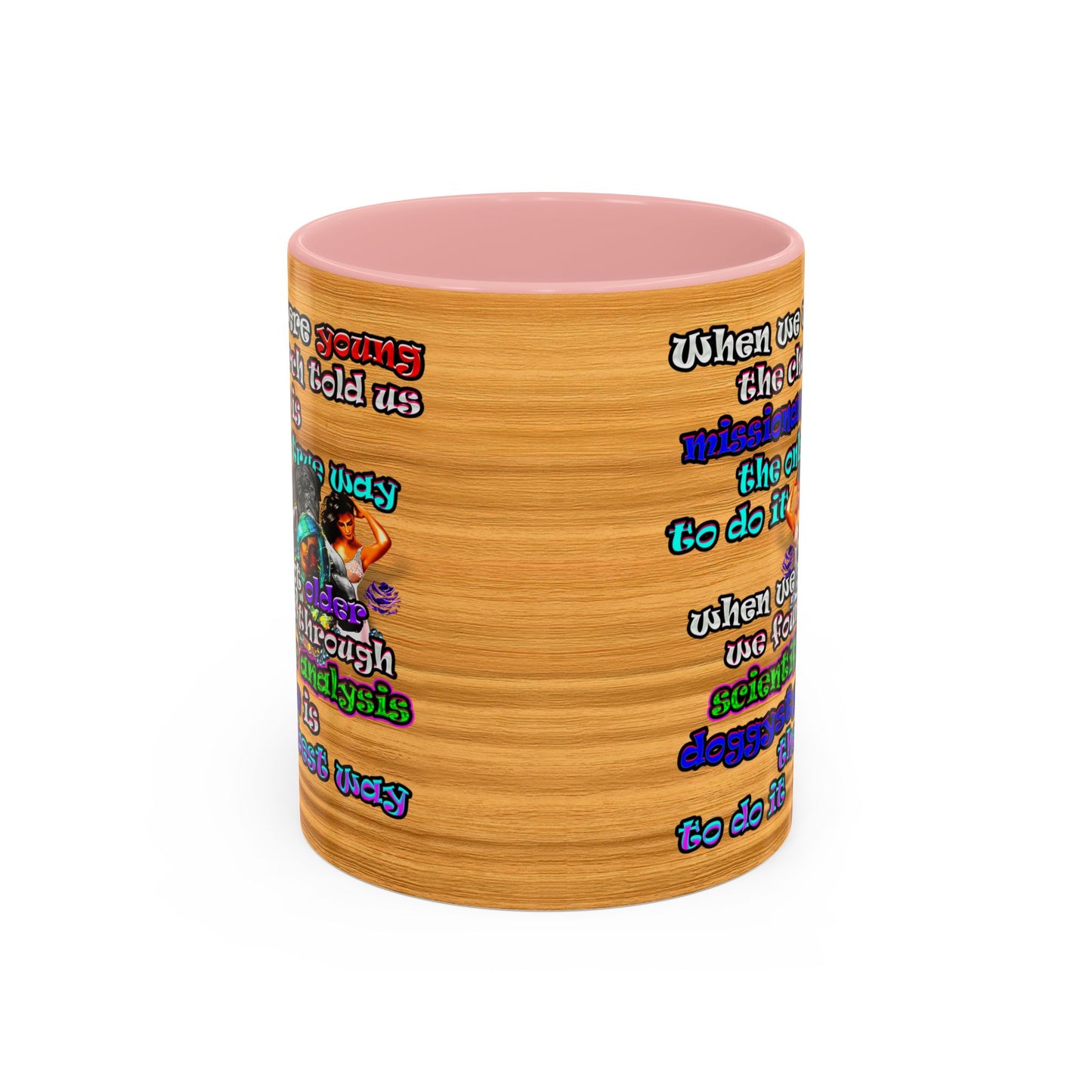 doggystyle - Accent Mug (butterscotch wood finish)