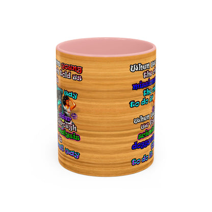 doggystyle - Accent Mug (butterscotch wood finish)