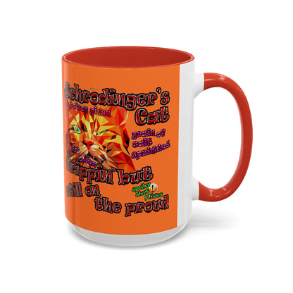 schrodinger's cat - Accent Mug (crusta)