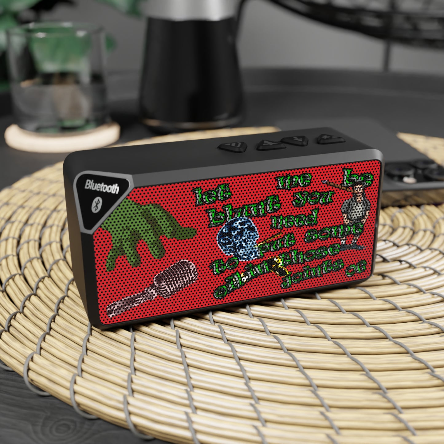 og - Jabba Bluetooth Speaker (red)