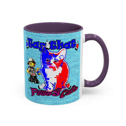 tag that - Accent Mug (faded blue)
