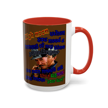 high noon - Accent Mug (brown)