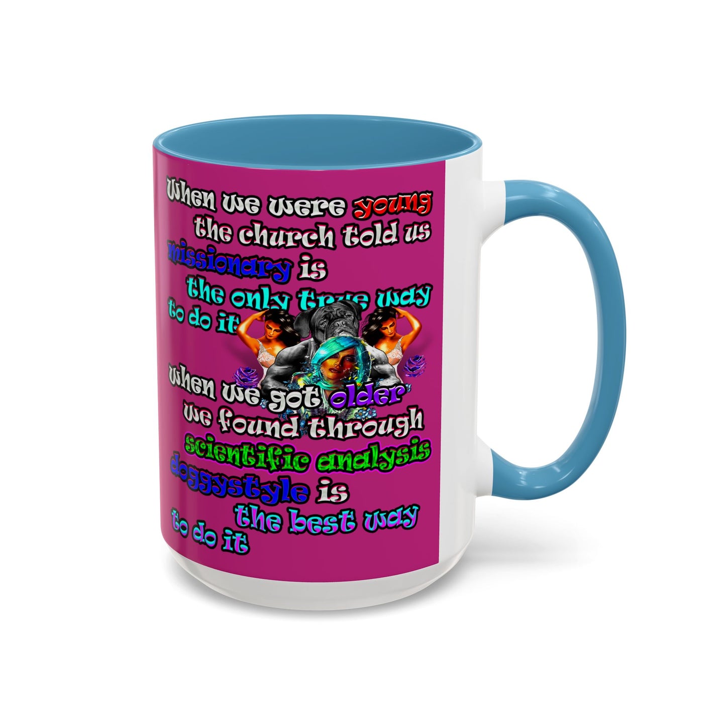 doggystyle - Accent Mug (pink)