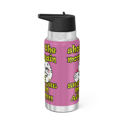shoot the moon again - Gator Tumbler, 32oz (light pink)
