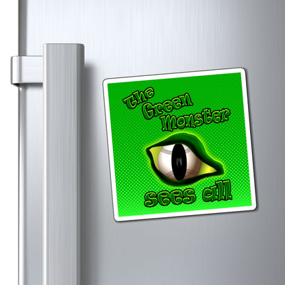 green monster - Magnets - (logo green)