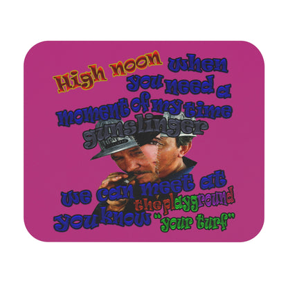 high noon - Mouse Pad (Rectangle) (pink)
