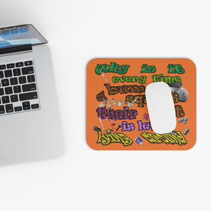the bum's shit - Mouse Pad (Rectangle) (crusta)