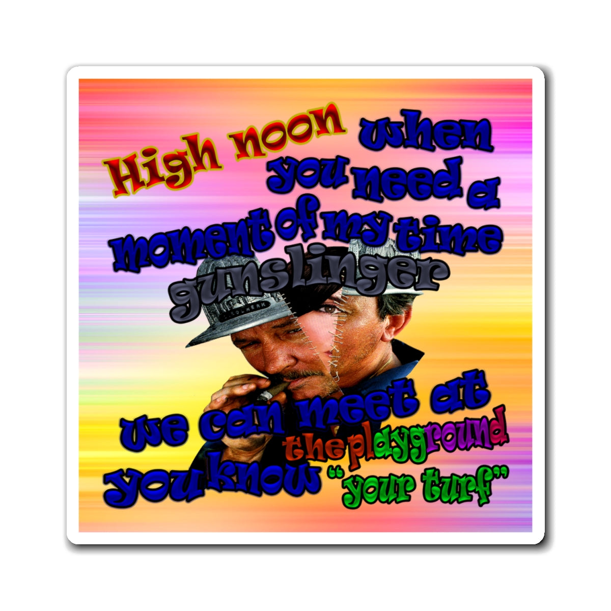 high noon - Magnets - (color blur)
