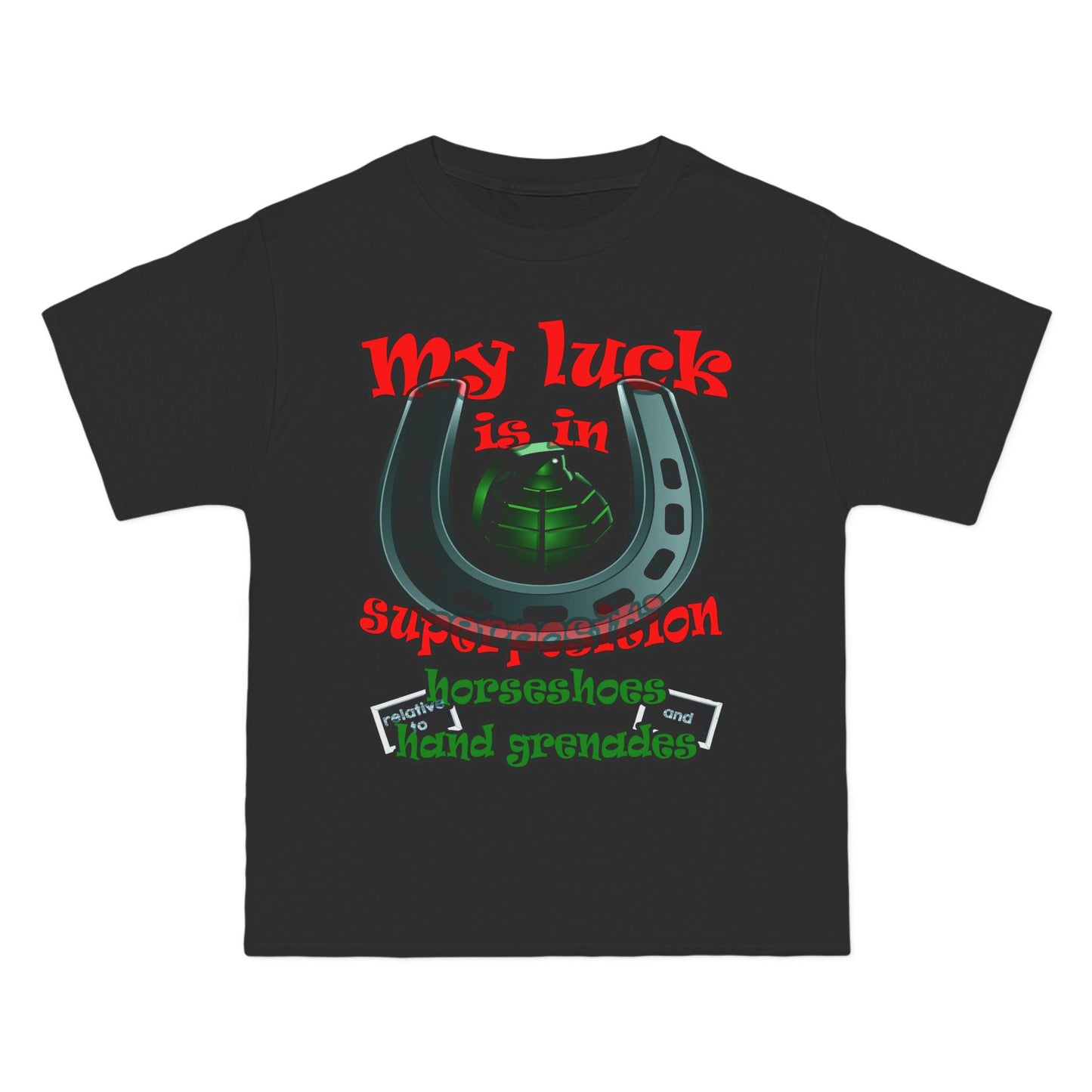 my luck - Beefy-T®  Short-Sleeve T-Shirt
