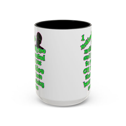 noticed you noticing - Accent Mug (white)