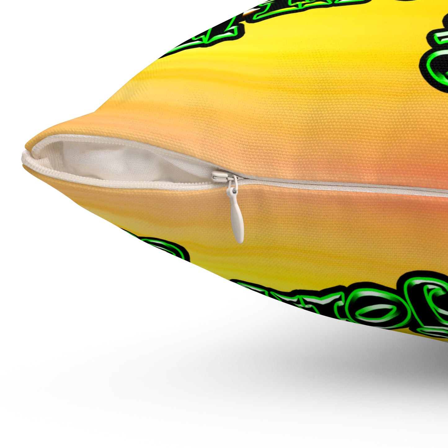 og - Spun Polyester Square Pillow - (color blur)