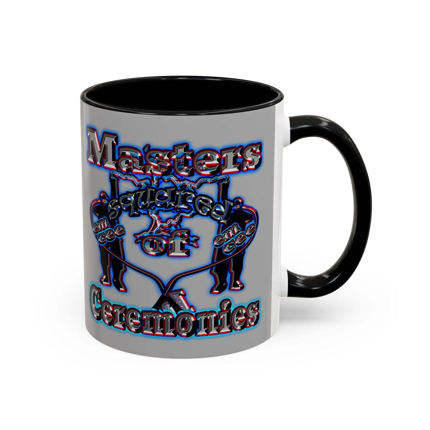 em cee squared - Accent Mug (light grey)