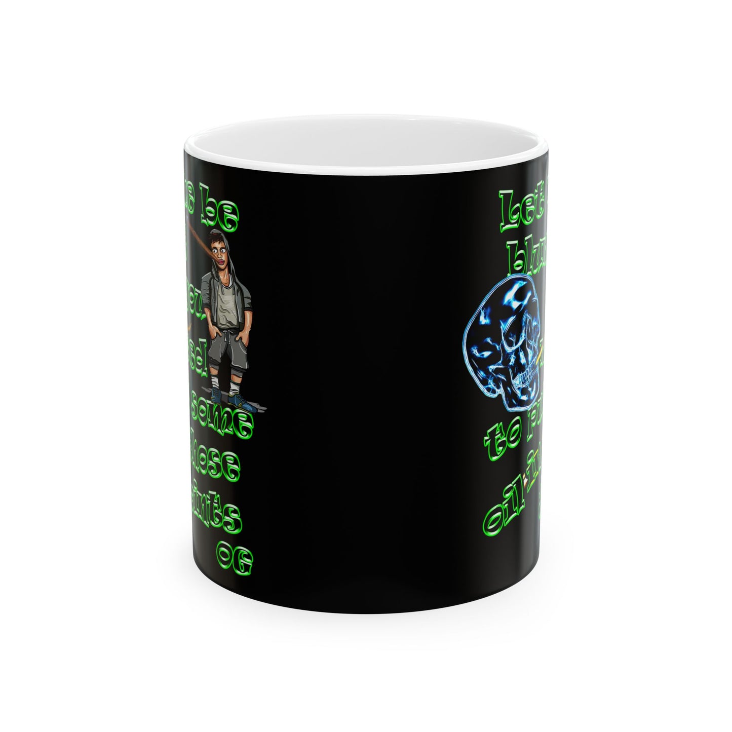 og - White Mug (black)