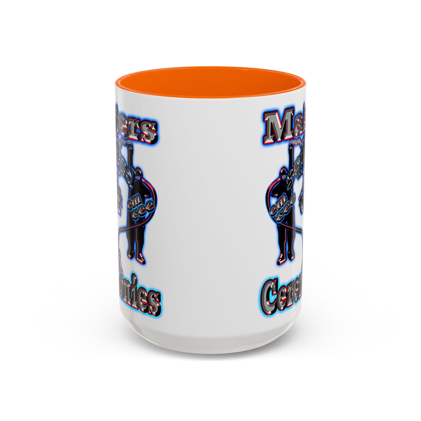 em cee squared - Accent Mug (white)