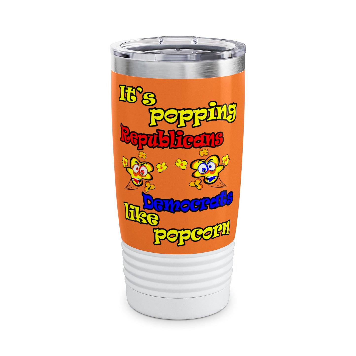 popping like popcorn - Ringneck Tumbler, 20oz (crusta)