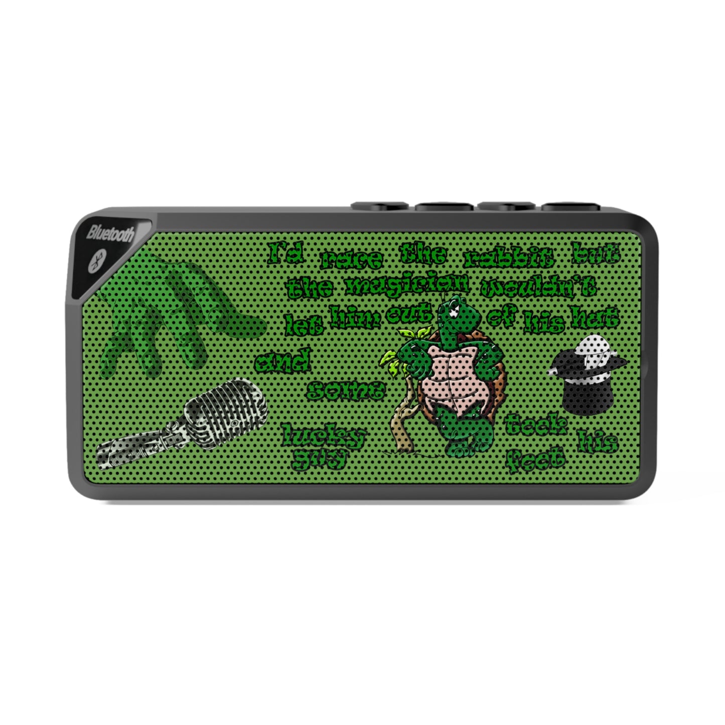 turtle race - Jabba Bluetooth Speaker (green)