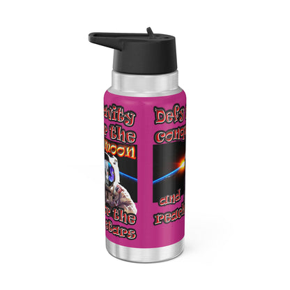 defy conquer reach - Gator Tumbler, 32oz (pink)