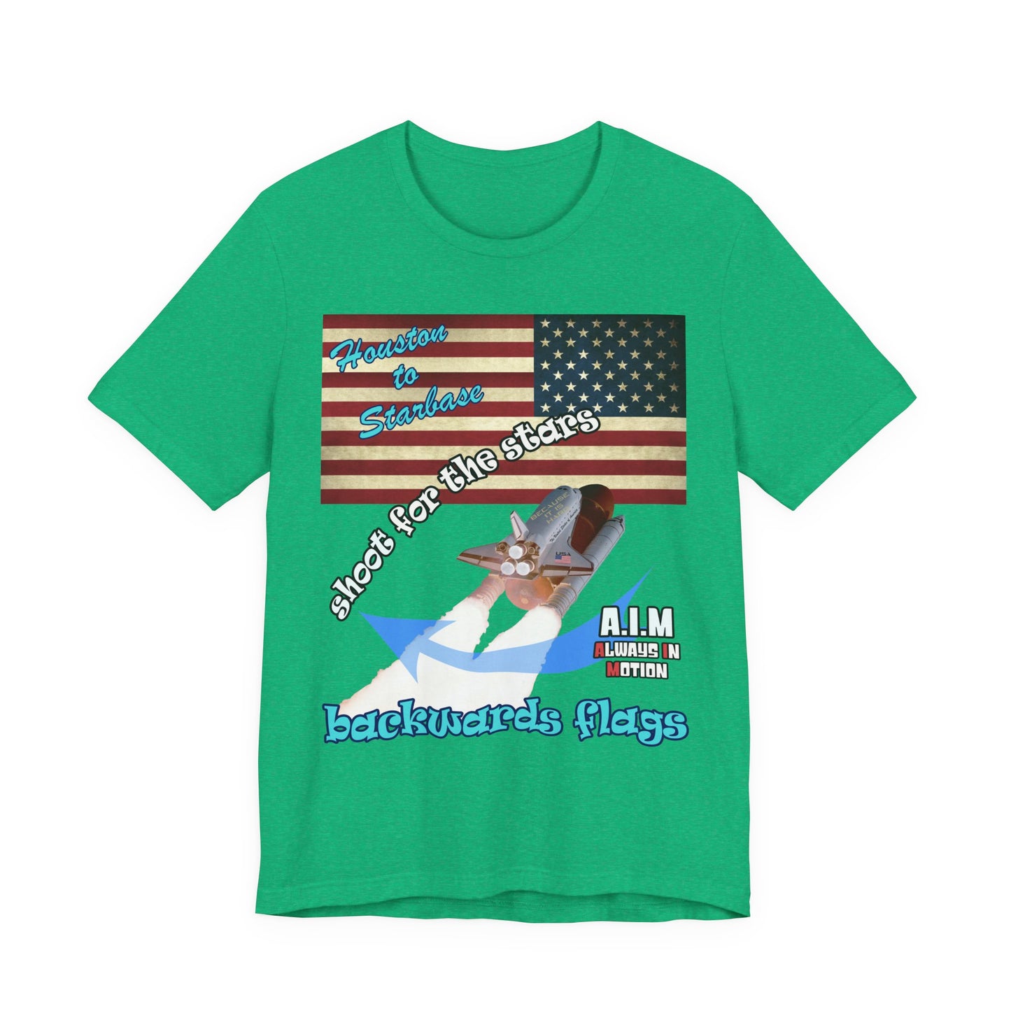 shoot for the stars - Unisex Jersey Short Sleeve Tee