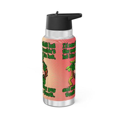 turtle race - Gator Tumbler, 32oz  (yellow-orange wave)