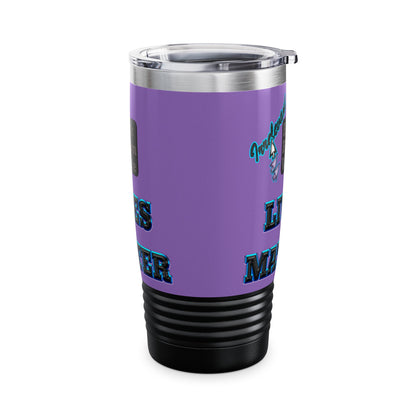 irrelevant - Ringneck Tumbler, 20oz (light purple)