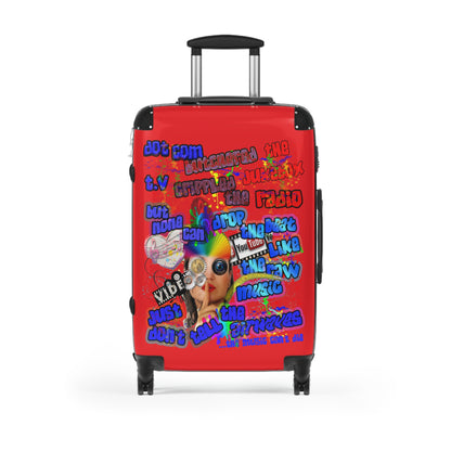 drop the beat - Suitcase (red)