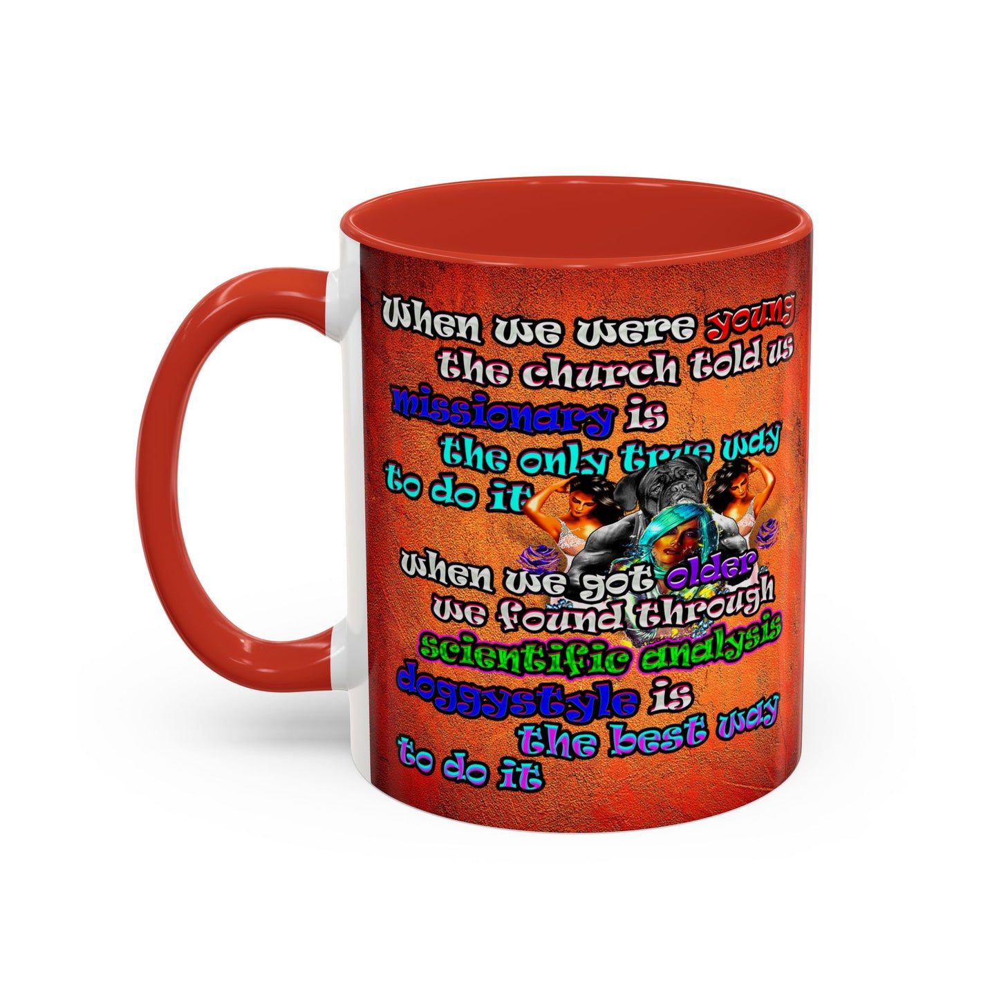 doggystyle - Accent Mug (burnt orange)