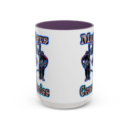 em cee squared - Accent Mug (white)