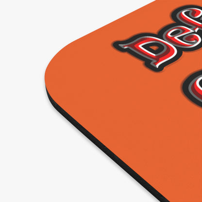 defy conquer reach - Mouse Pad (Rectangle) (orange)