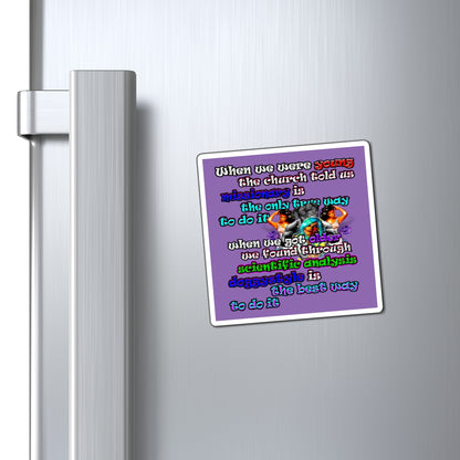 doggystyle - Magnets - (light purple)