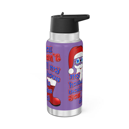 santa's shoes - Gator Tumbler, 32oz (light purple)