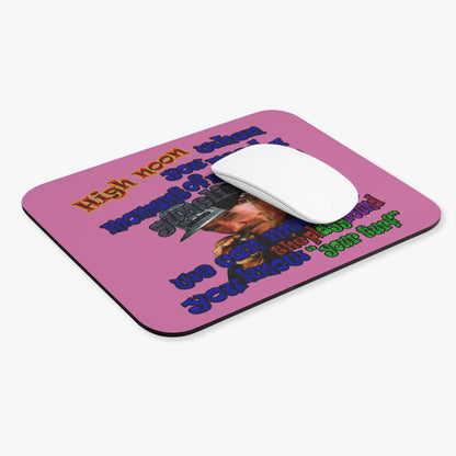 high noon - Mouse Pad (Rectangle) (light pink)