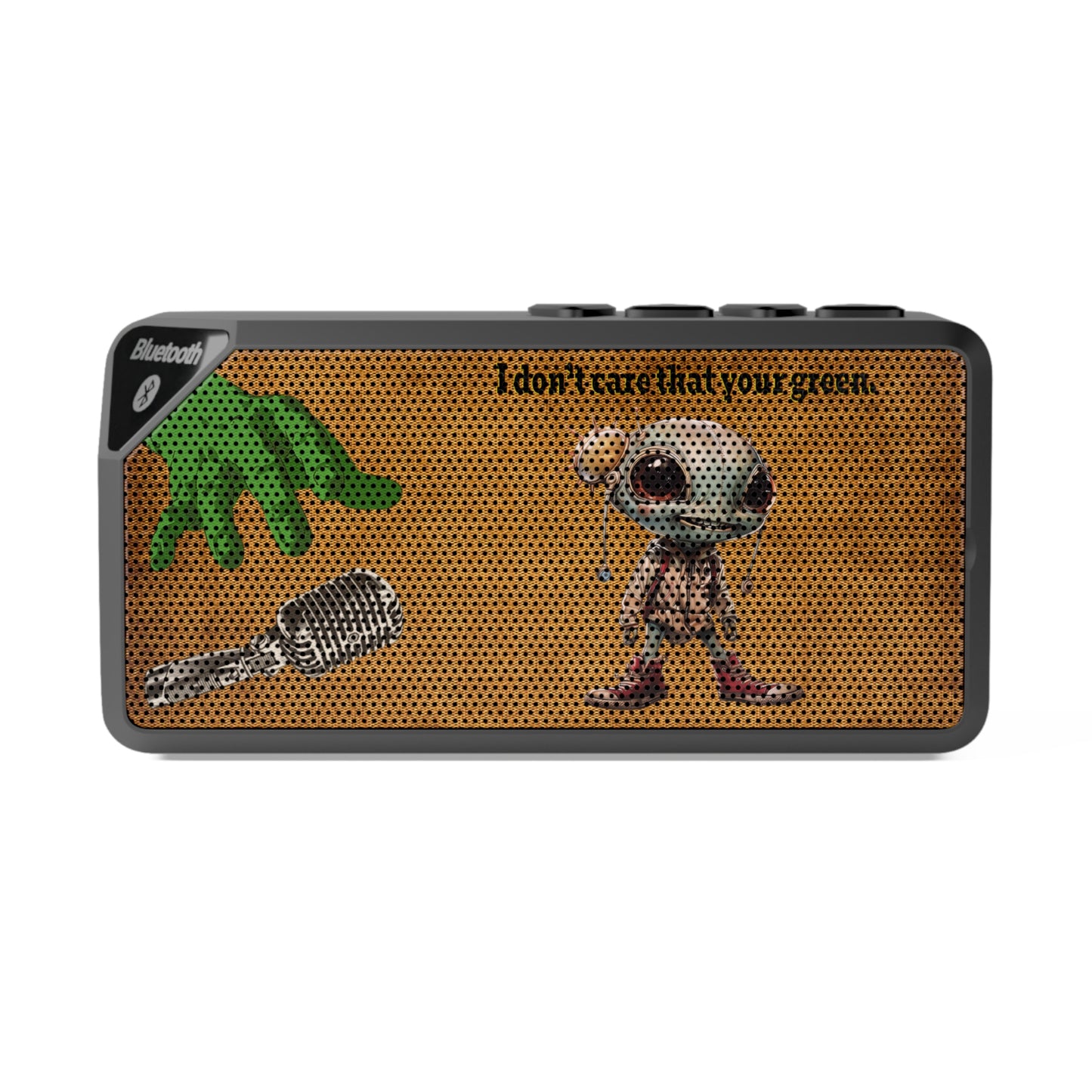 I don't care that your green - Jabba Bluetooth Speaker (brown papyrus)